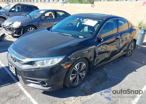 2016 Honda Civic Ex-L from USA, damaged, VIN 2HGFC1F75GH633208